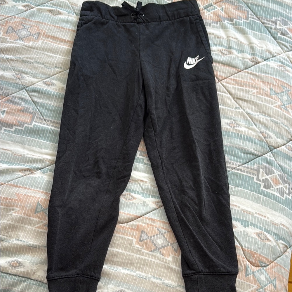 Nike Kids Black Jogger Pants